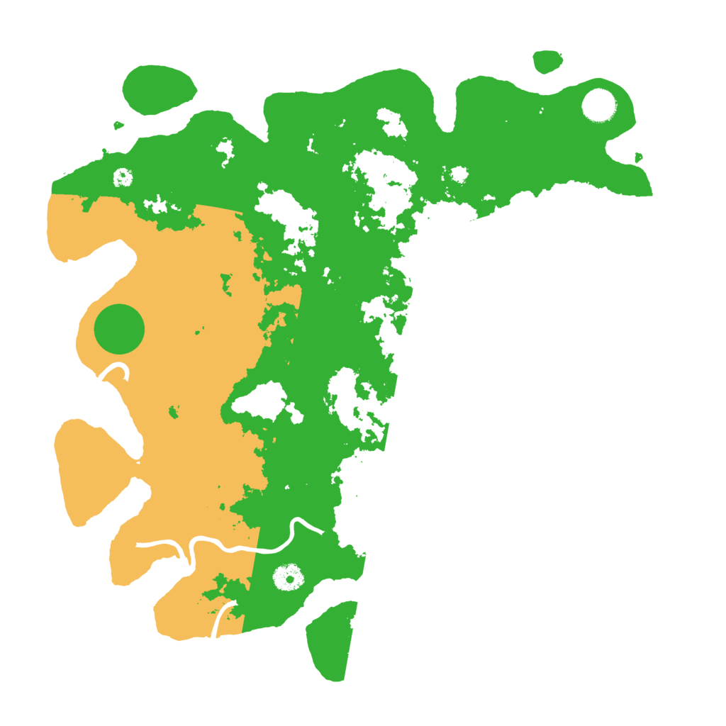 Biome Rust Map: Procedural Map, Size: 3800, Seed: 1652509099