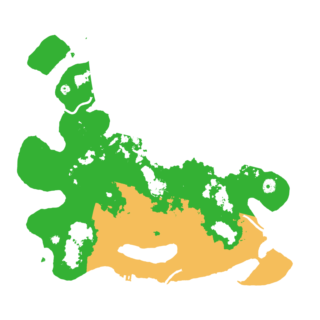 Biome Rust Map: Procedural Map, Size: 3500, Seed: 1168069540
