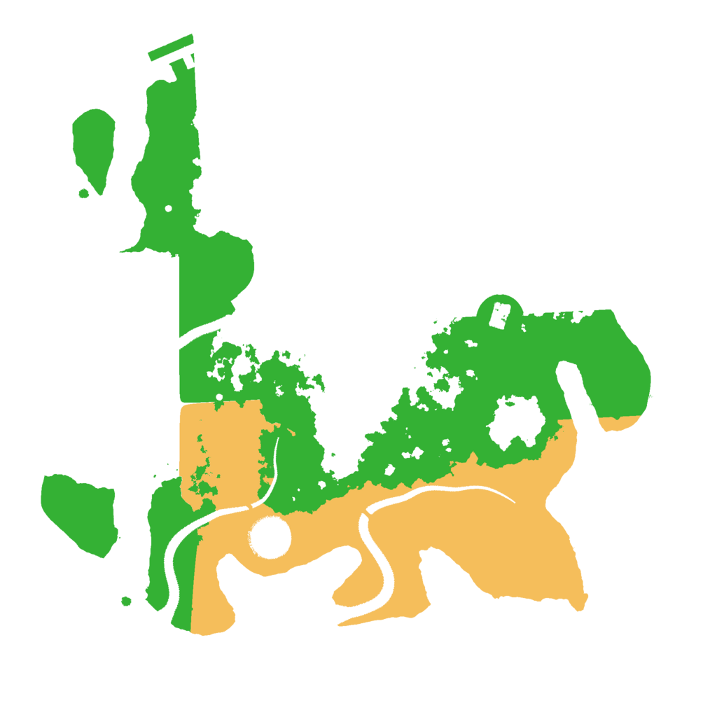 Biome Rust Map: Procedural Map, Size: 3000, Seed: 2105212369