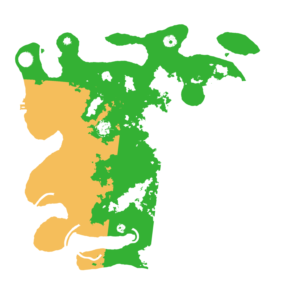 Biome Rust Map: Procedural Map, Size: 3500, Seed: 1858385548