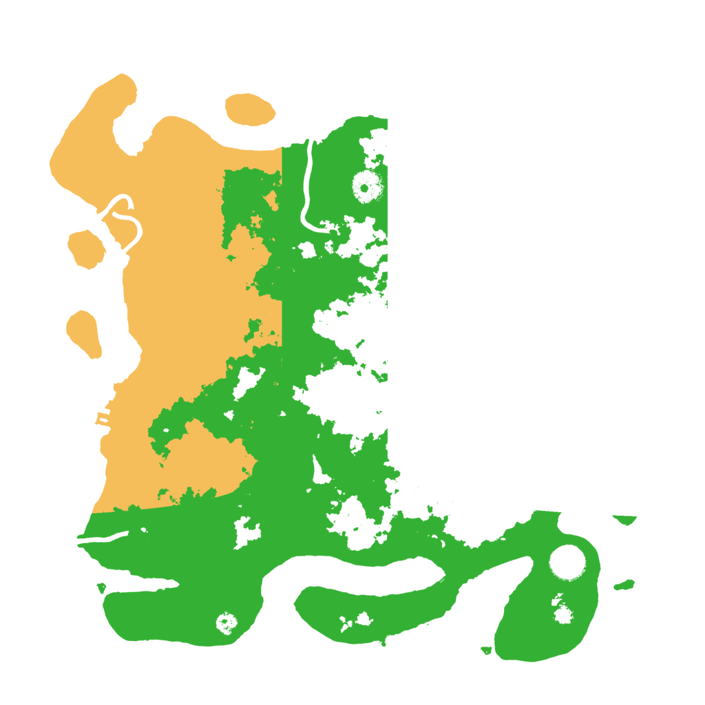 Biome Rust Map: Procedural Map, Size: 3500, Seed: 1558711671