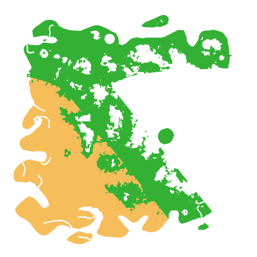 Biome Rust Map: Procedural Map, Size: 4500, Seed: 282408494