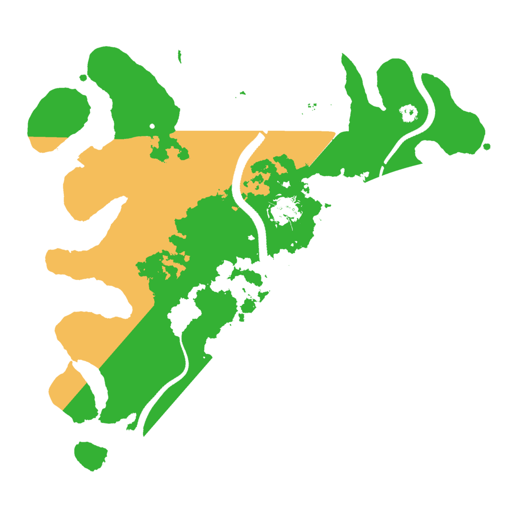 Biome Rust Map: Procedural Map, Size: 3000, Seed: 1939434912