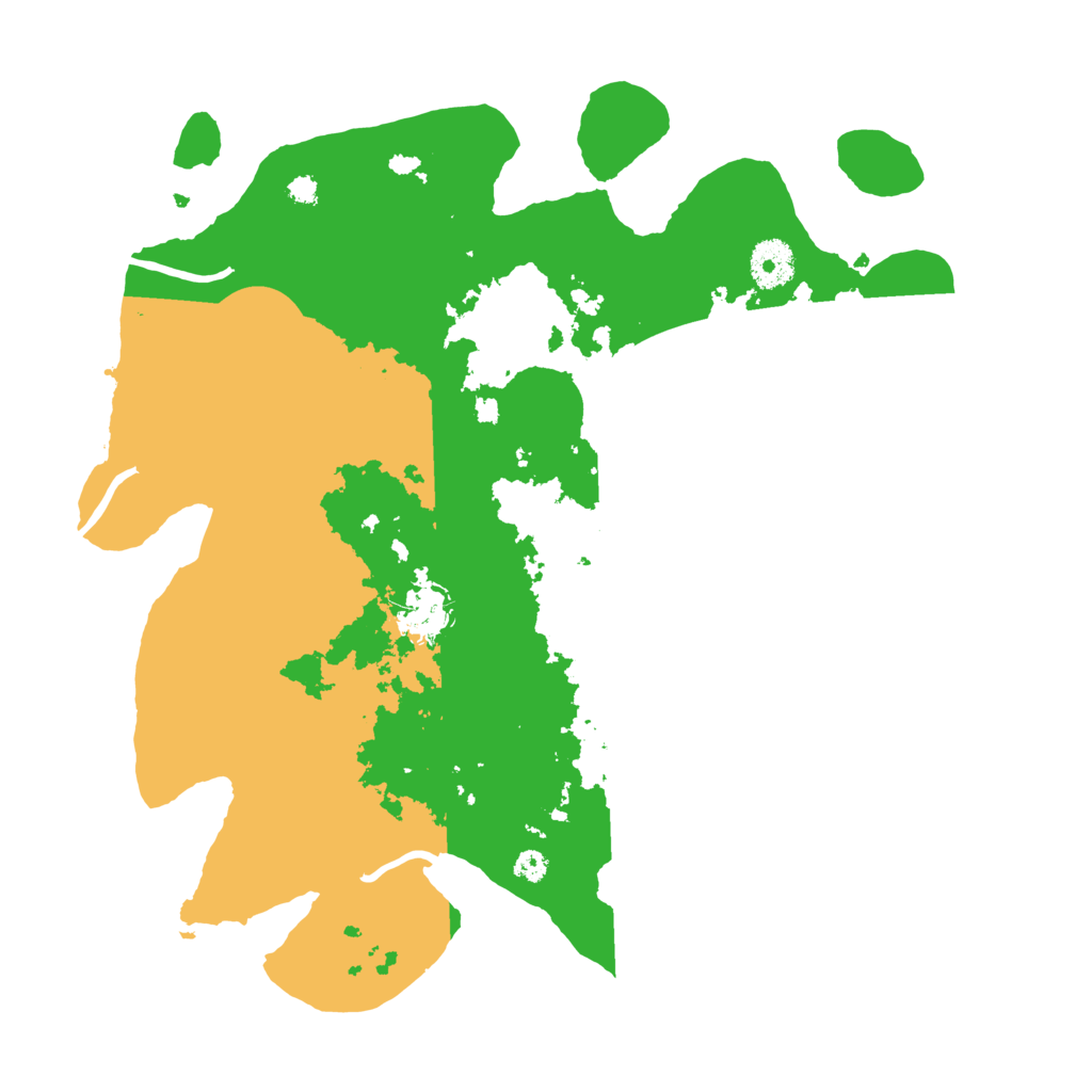 Biome Rust Map: Procedural Map, Size: 3500, Seed: 434963767