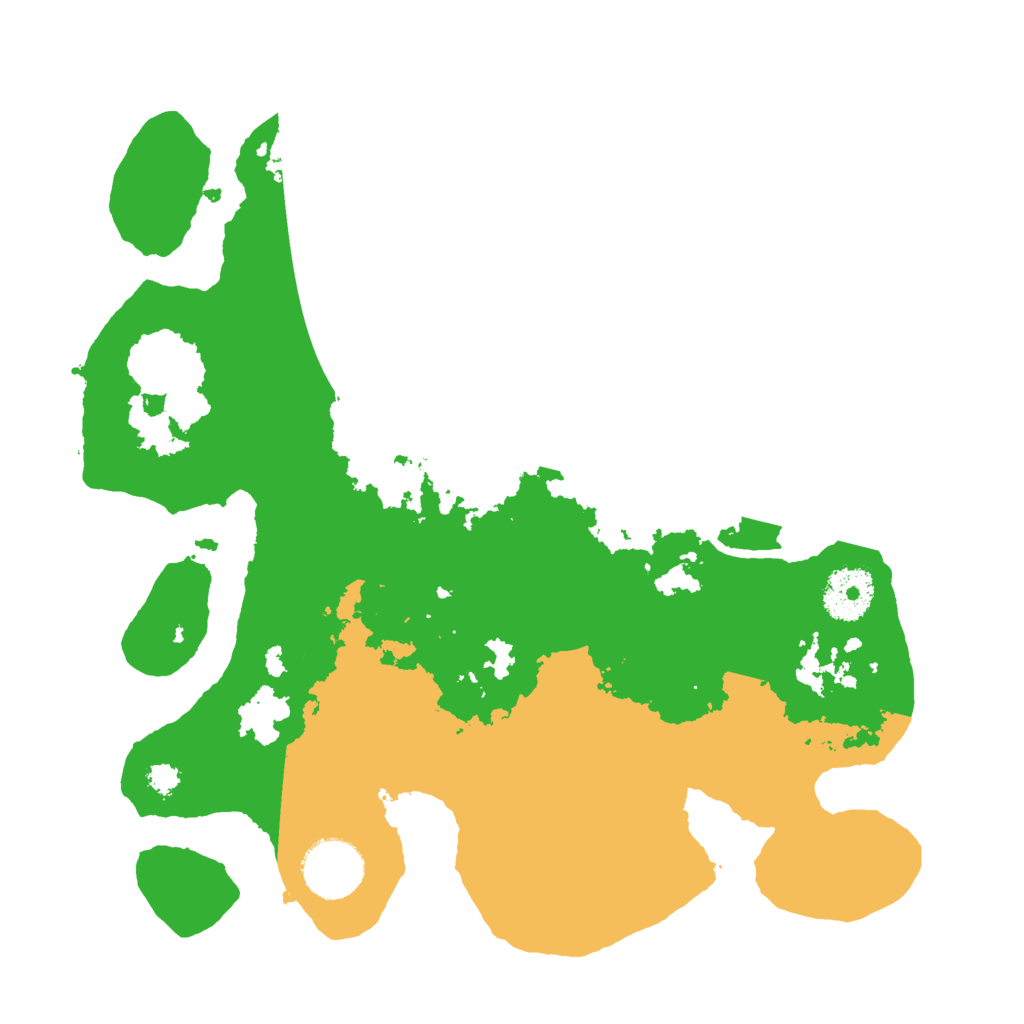 Biome Rust Map: Procedural Map, Size: 3000, Seed: 760795499
