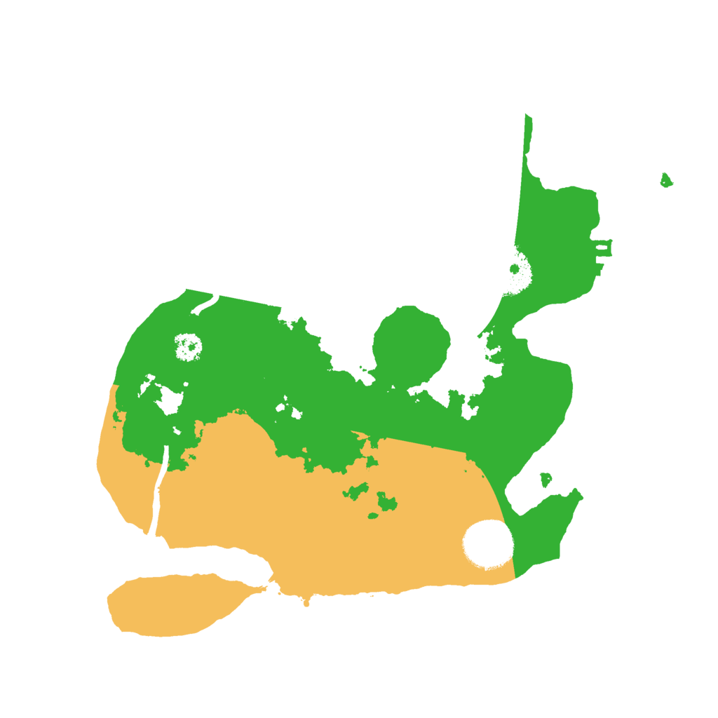 Biome Rust Map: Procedural Map, Size: 2600, Seed: 11