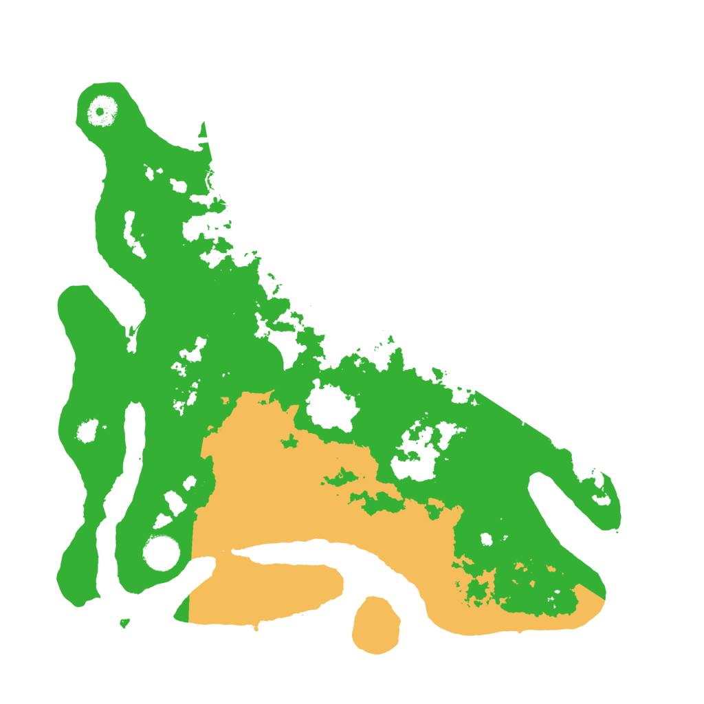 Biome Rust Map: Procedural Map, Size: 3500, Seed: 655556565