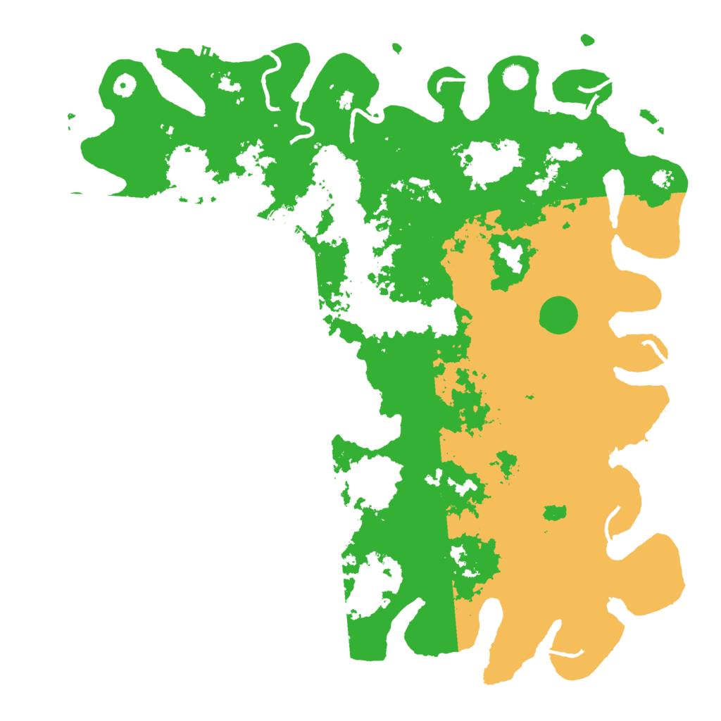 Biome Rust Map: Procedural Map, Size: 5000, Seed: 23265780