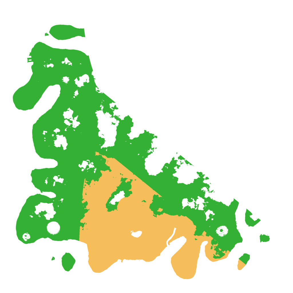 Biome Rust Map: Procedural Map, Size: 4000, Seed: 583459