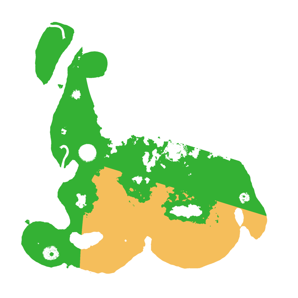 Biome Rust Map: Procedural Map, Size: 3000, Seed: 31312
