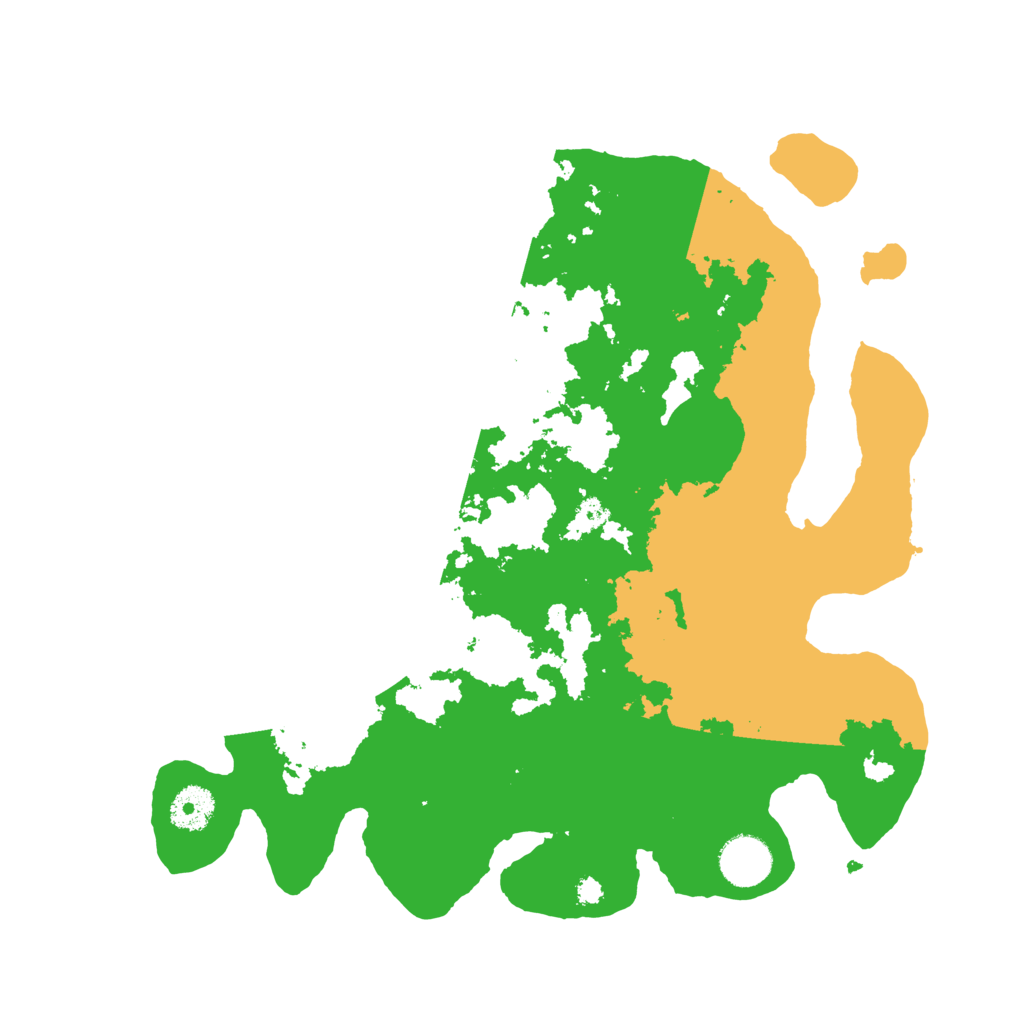 Biome Rust Map: Procedural Map, Size: 3500, Seed: 31578943