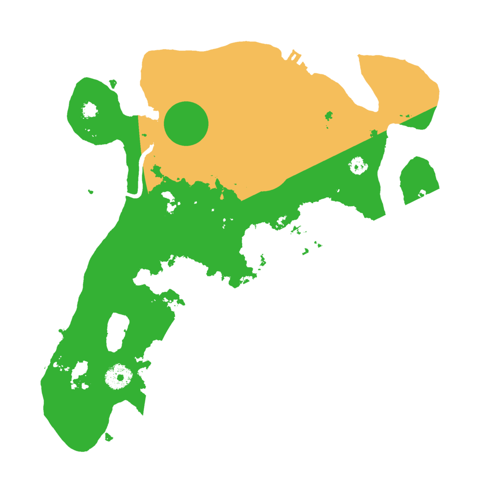 Biome Rust Map: Procedural Map, Size: 3000, Seed: 24020
