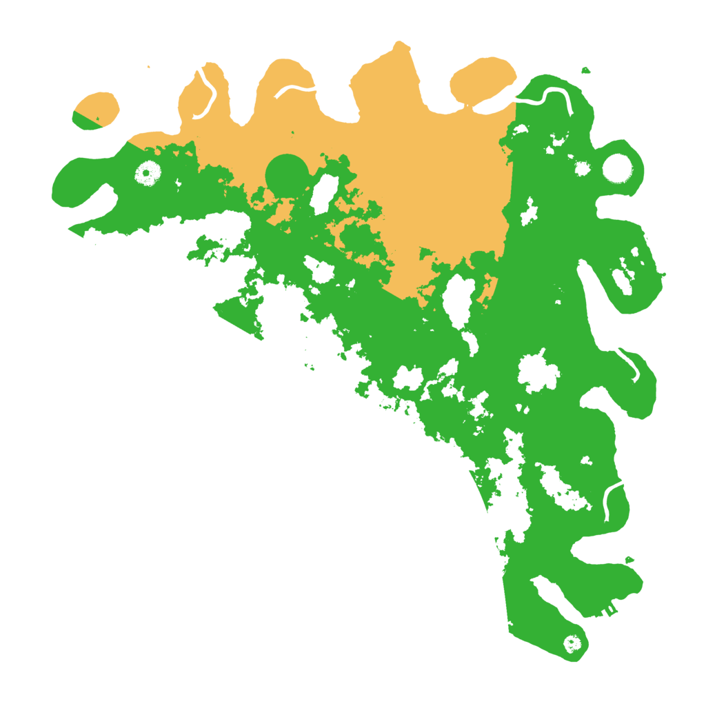 Biome Rust Map: Procedural Map, Size: 4250, Seed: 6520