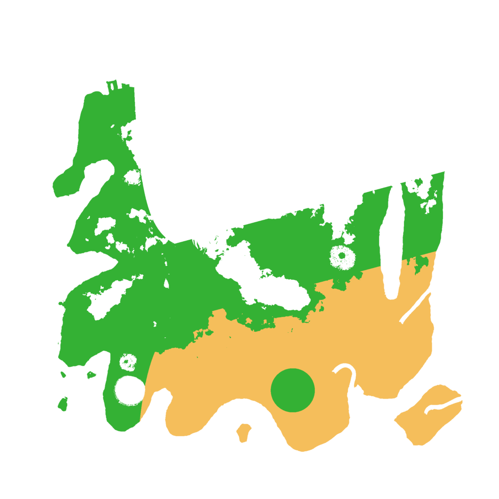 Biome Rust Map: Procedural Map, Size: 3000, Seed: 174059603