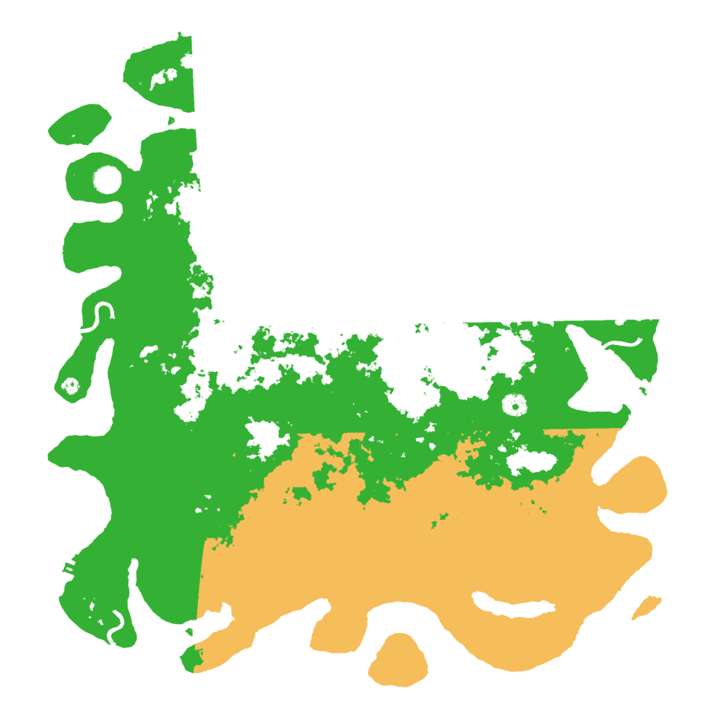 Biome Rust Map: Procedural Map, Size: 4500, Seed: 334281246