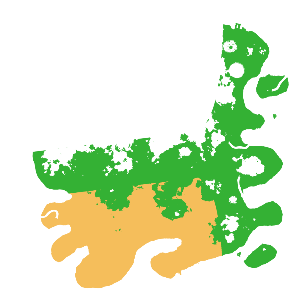 Biome Rust Map: Procedural Map, Size: 3550, Seed: 777777