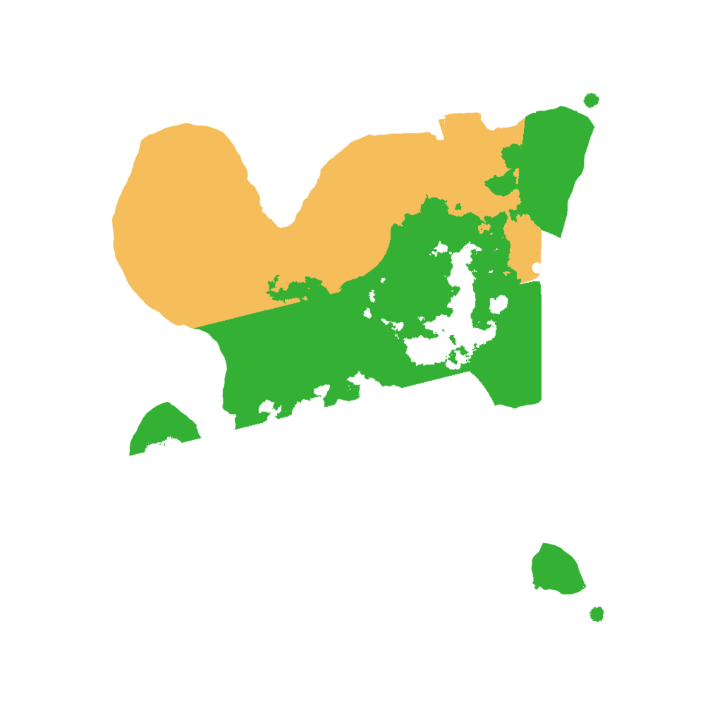 Biome Rust Map: Procedural Map, Size: 2000, Seed: 139816886