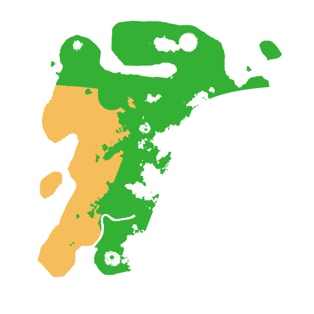 Biome Rust Map: Procedural Map, Size: 3000, Seed: 694422