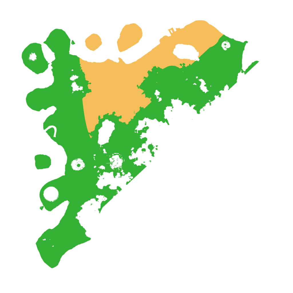 Biome Rust Map: Procedural Map, Size: 3500, Seed: 5252523