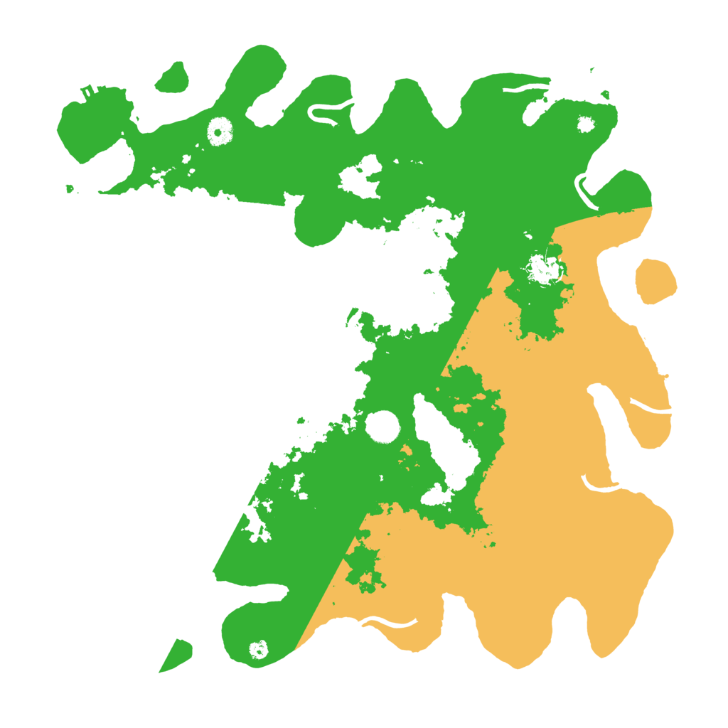 Biome Rust Map: Procedural Map, Size: 4000, Seed: 791104