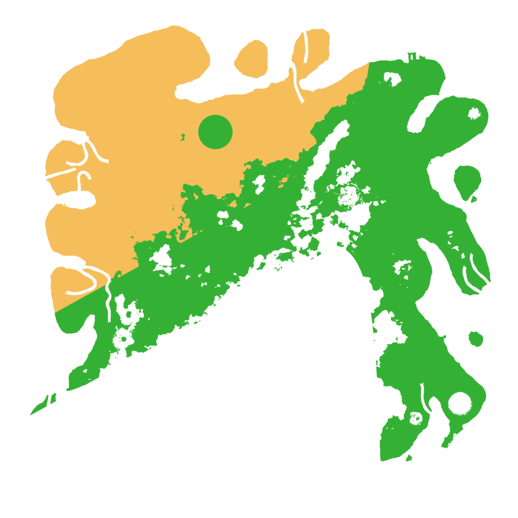 Biome Rust Map: Procedural Map, Size: 4000, Seed: 18911122