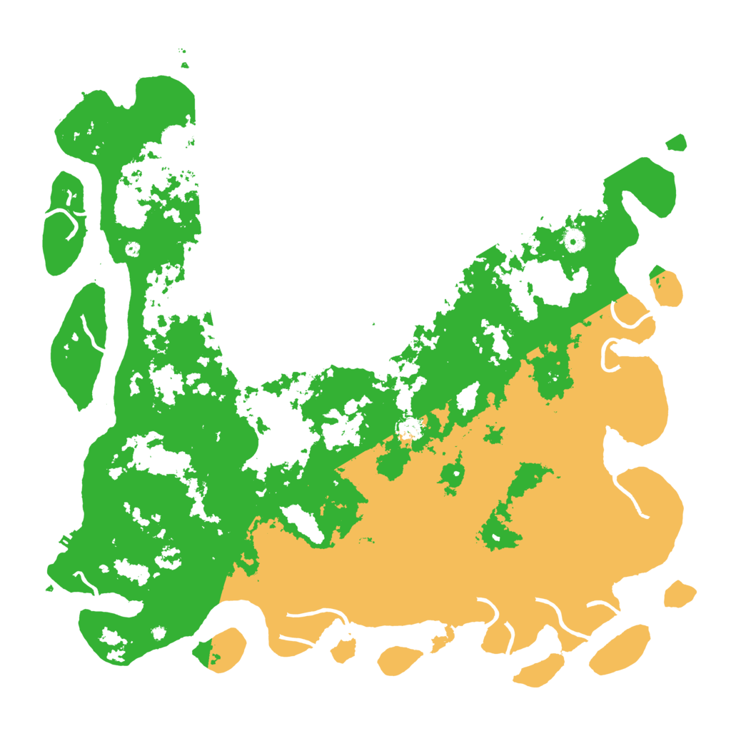 Biome Rust Map: Procedural Map, Size: 5000, Seed: 97001071