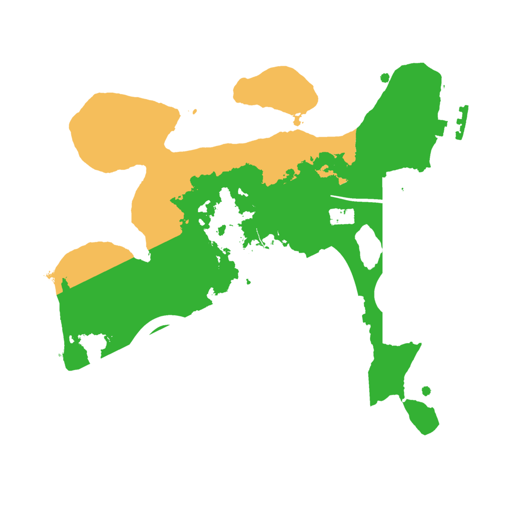 Biome Rust Map: Procedural Map, Size: 2200, Seed: 365