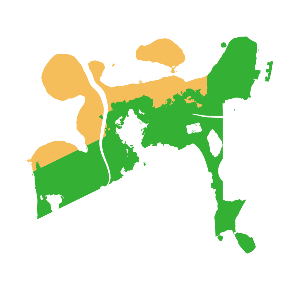 Biome Rust Map: Procedural Map, Size: 2200, Seed: 365