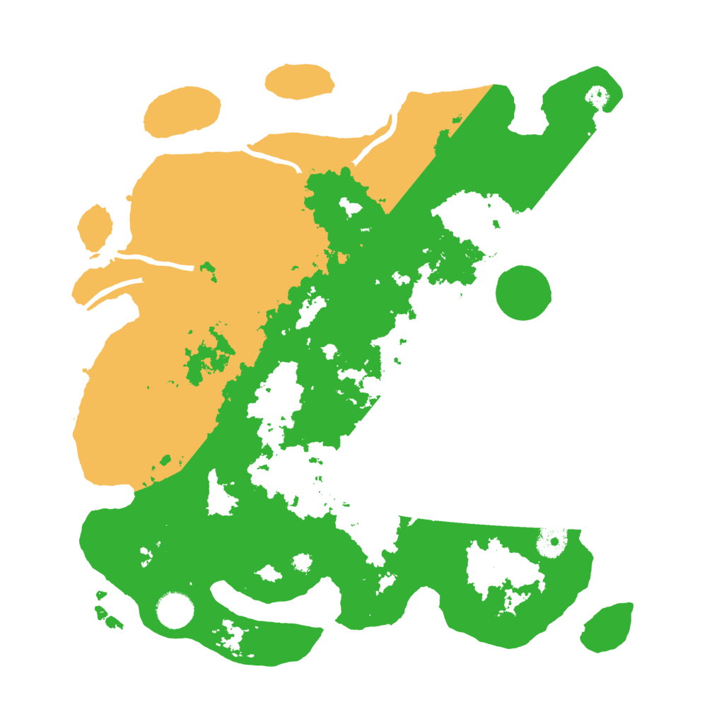 Biome Rust Map: Procedural Map, Size: 3500, Seed: 778775538