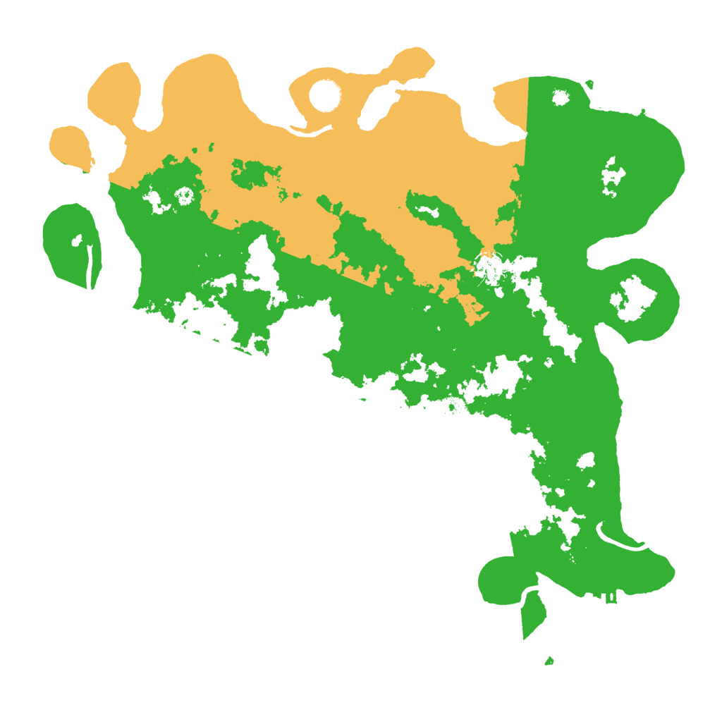 Biome Rust Map: Procedural Map, Size: 4000, Seed: 2049384251