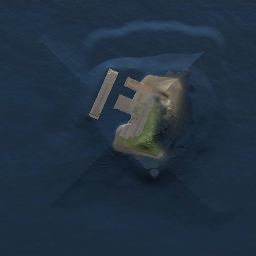 Rust Map: Procedural Map, Size: 1000, Seed: 1112022, 2 Monuments