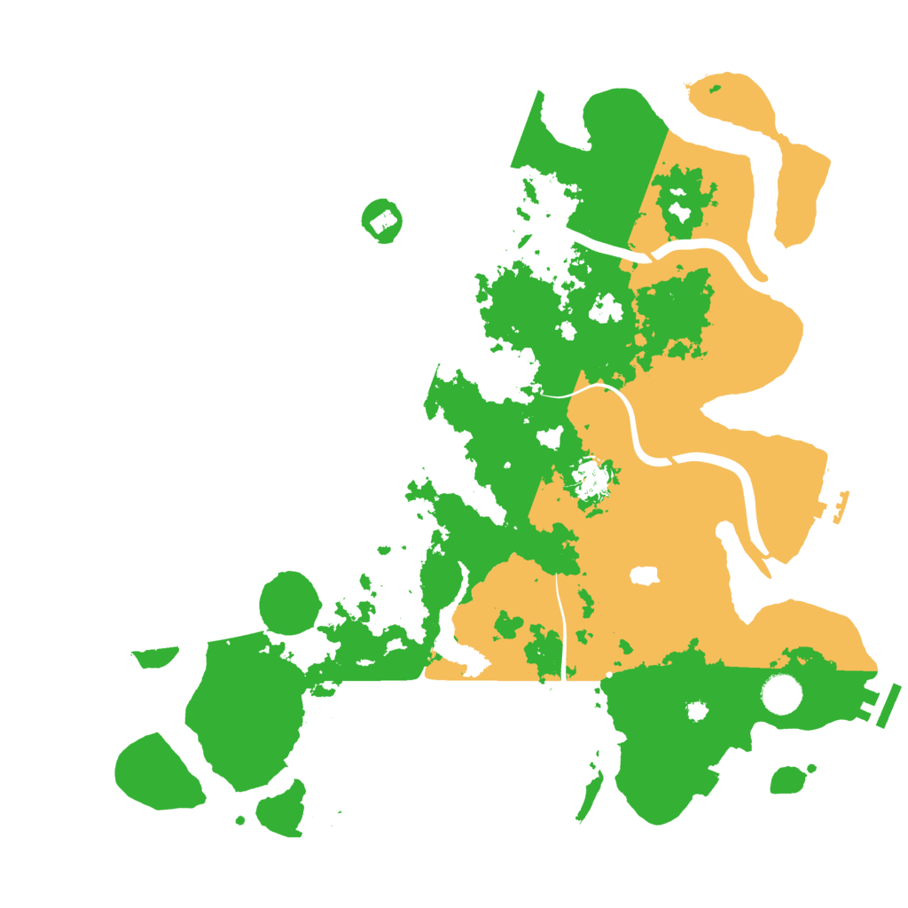 Biome Rust Map: Procedural Map, Size: 4000, Seed: 1017606659