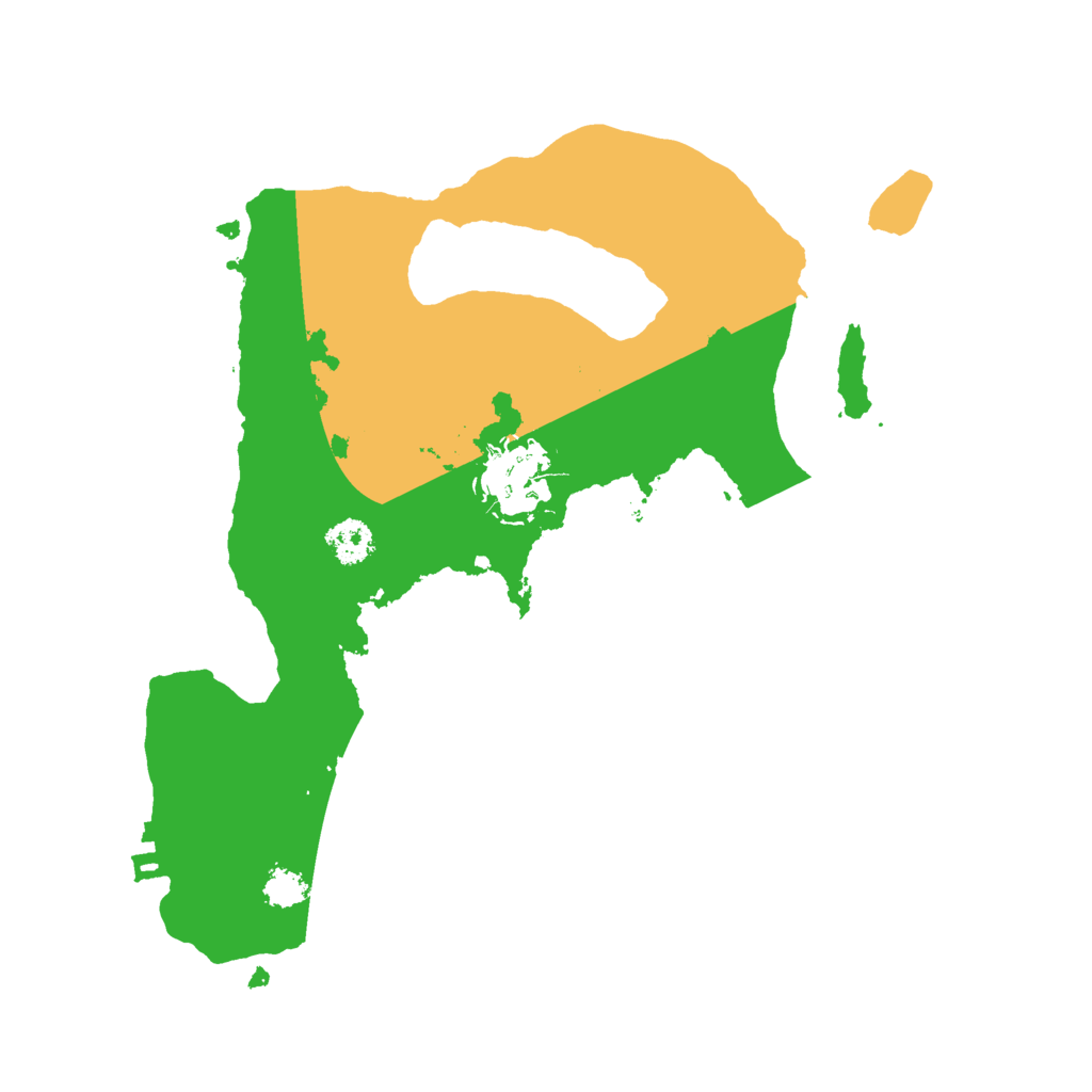 Biome Rust Map: Procedural Map, Size: 2500, Seed: 1503780440
