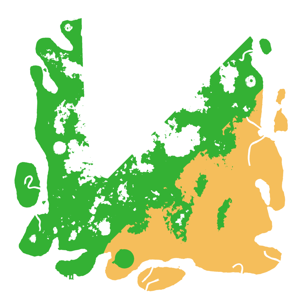 Biome Rust Map: Procedural Map, Size: 4250, Seed: 39187354