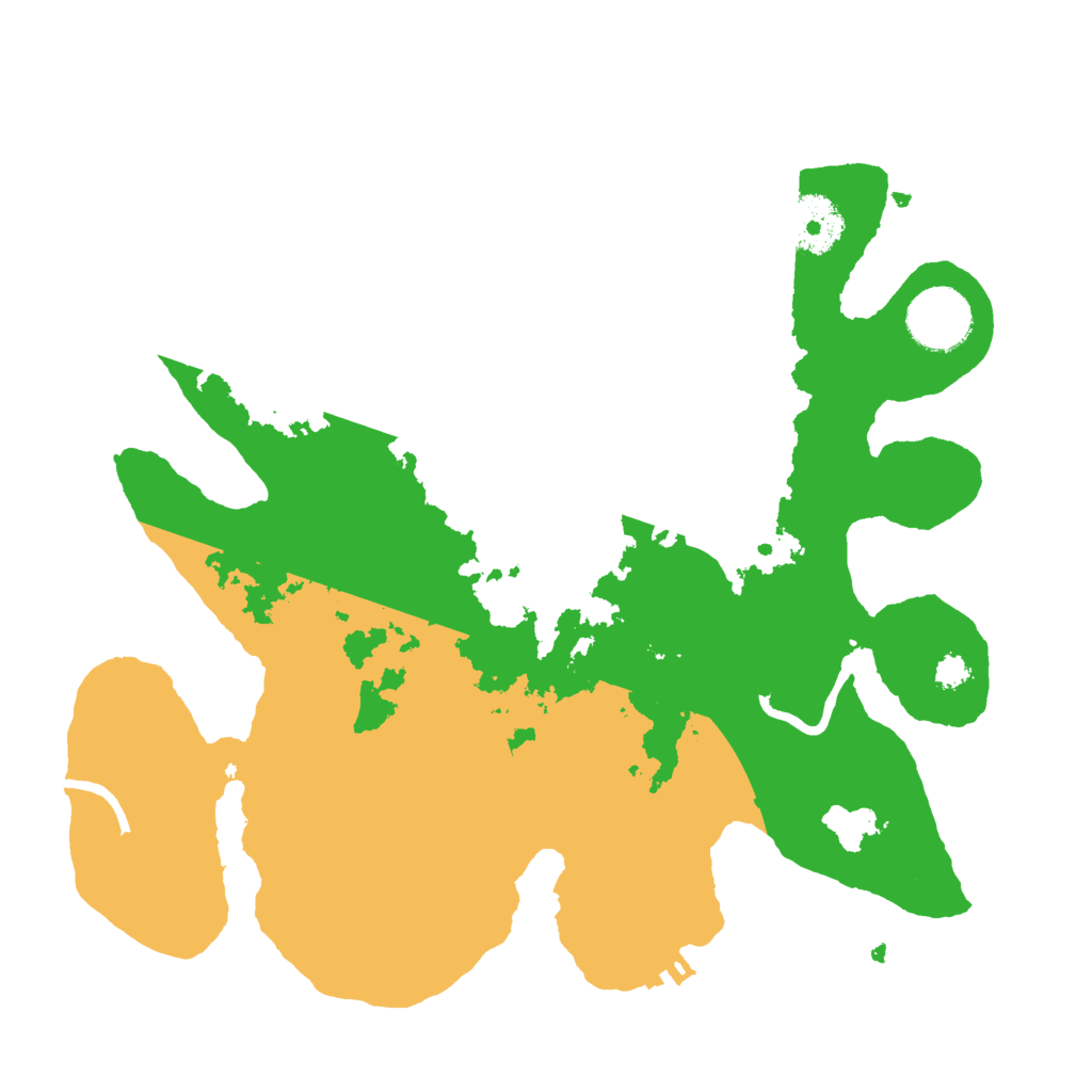 Biome Rust Map: Procedural Map, Size: 3000, Seed: 212624321