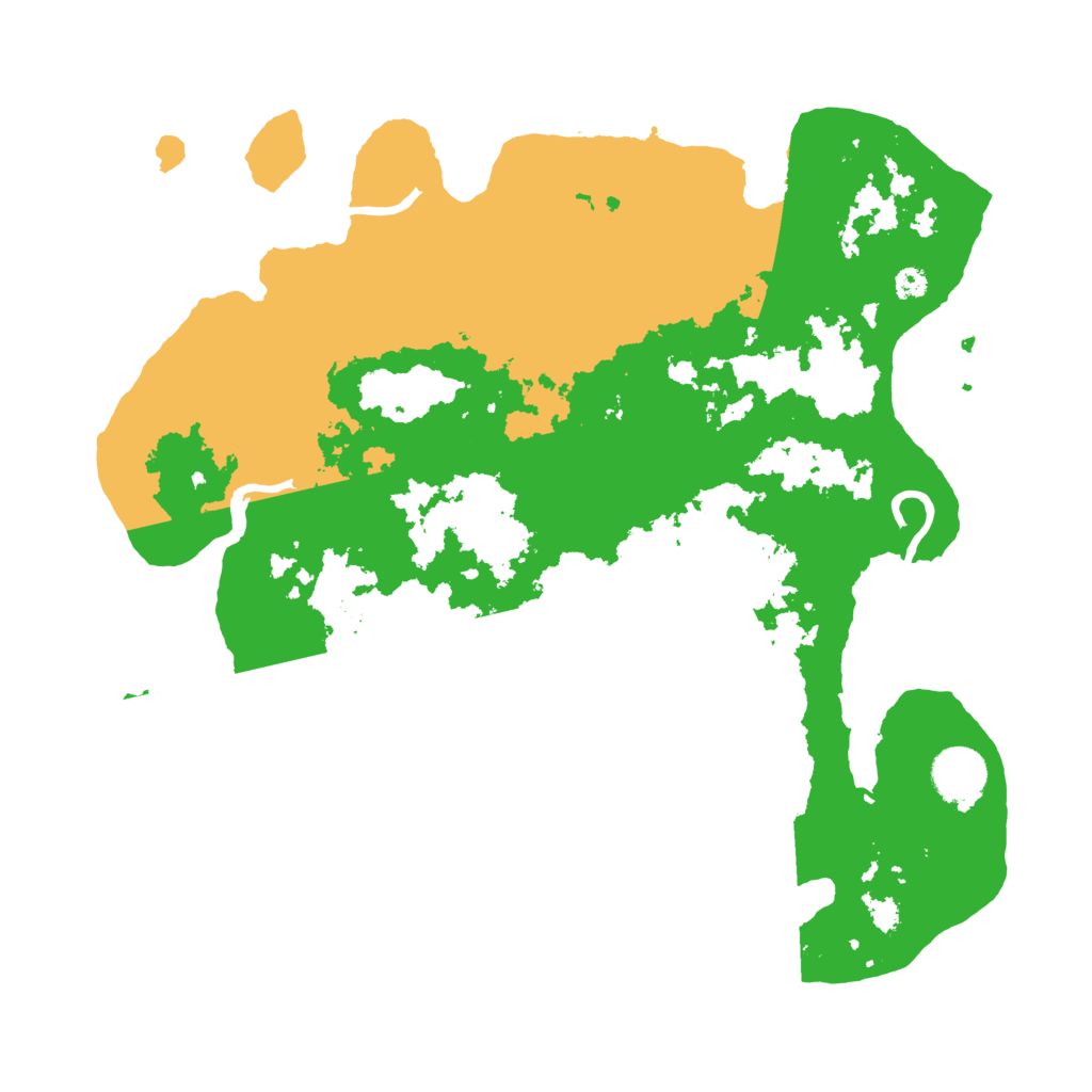 Biome Rust Map: Procedural Map, Size: 3500, Seed: 20221103