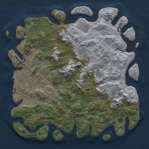 Thumbnail Rust Map: Procedural Map, Size: 5000, Seed: 89, 19 Monuments