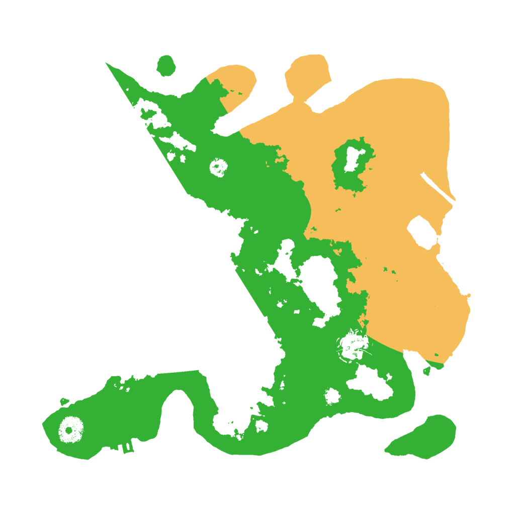 Biome Rust Map: Procedural Map, Size: 3000, Seed: 2449081