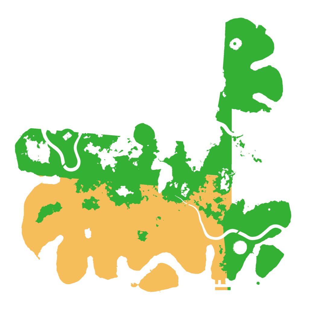 Biome Rust Map: Procedural Map, Size: 4000, Seed: 163468270