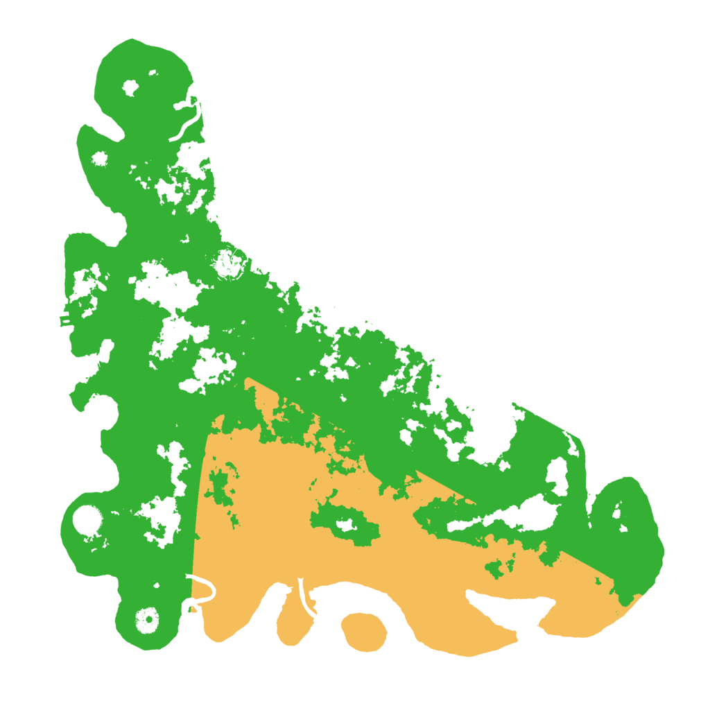 Biome Rust Map: Procedural Map, Size: 4250, Seed: 759439269