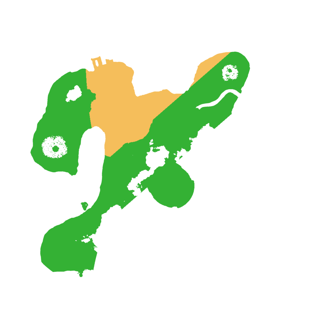 Biome Rust Map: Procedural Map, Size: 2000, Seed: 65432