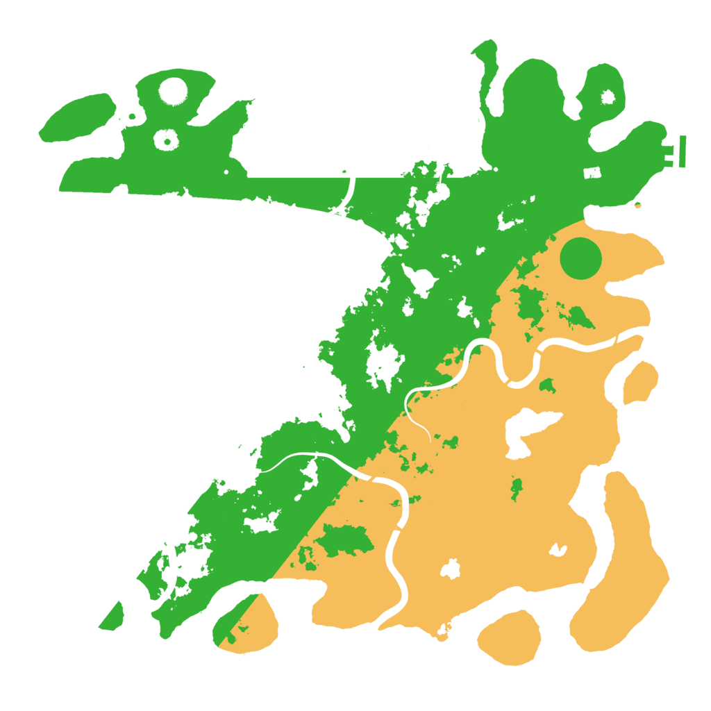 Biome Rust Map: Procedural Map, Size: 4500, Seed: 1771593717