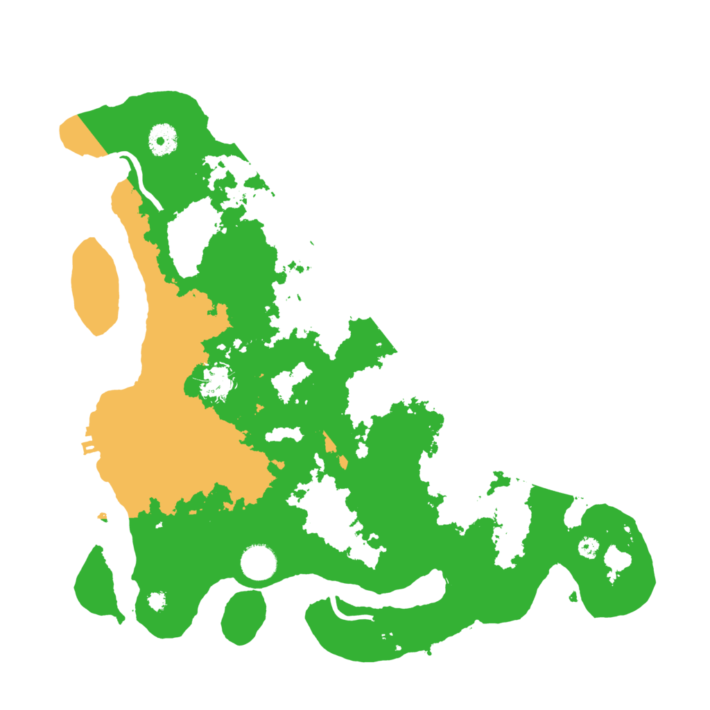 Biome Rust Map: Procedural Map, Size: 3500, Seed: 1659962773