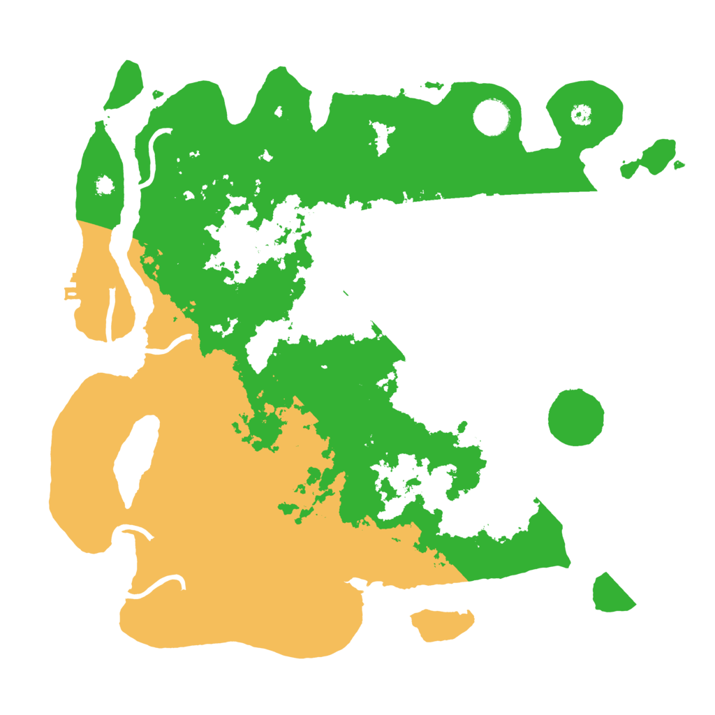 Biome Rust Map: Procedural Map, Size: 3500, Seed: 375840833