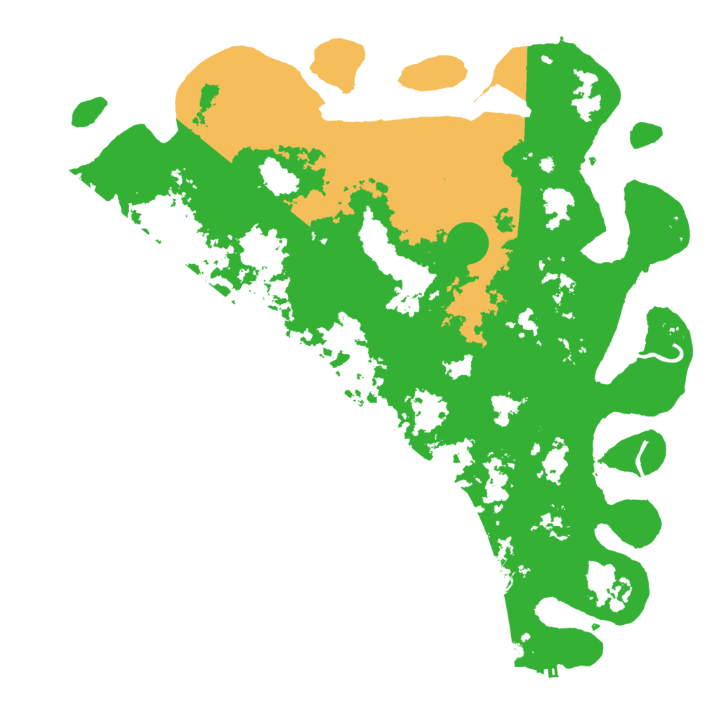 Biome Rust Map: Procedural Map, Size: 4500, Seed: 1550112754