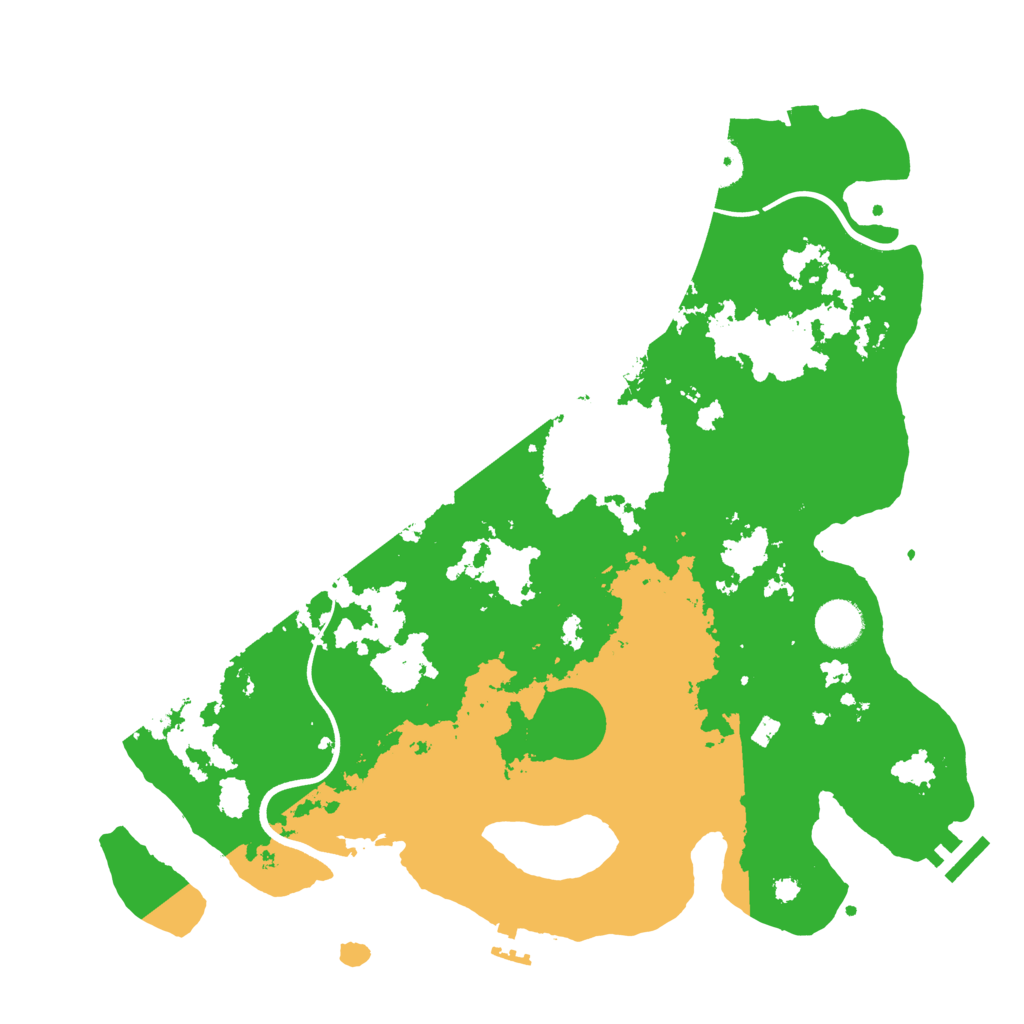 Biome Rust Map: Procedural Map, Size: 3750, Seed: 458039945