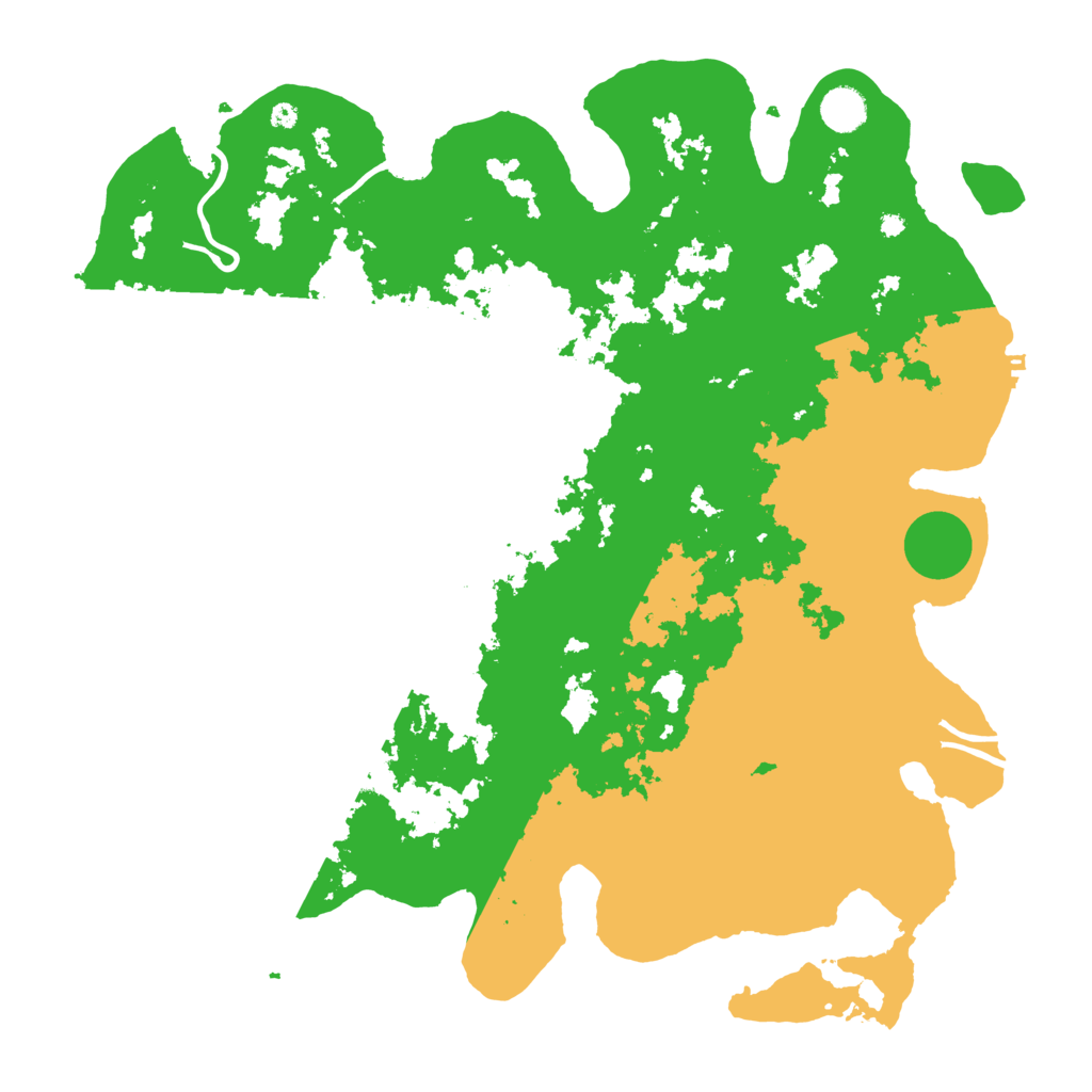 Biome Rust Map: Procedural Map, Size: 4250, Seed: 2119447159