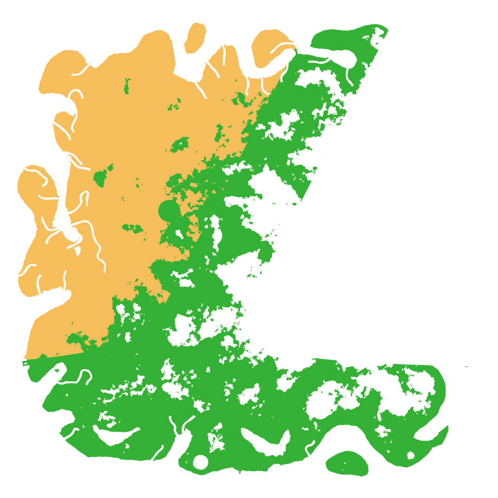 Biome Rust Map: Procedural Map, Size: 6000, Seed: 489996430