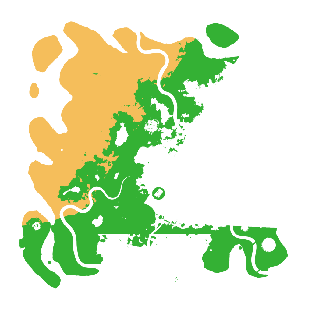 Biome Rust Map: Procedural Map, Size: 3950, Seed: 905206747