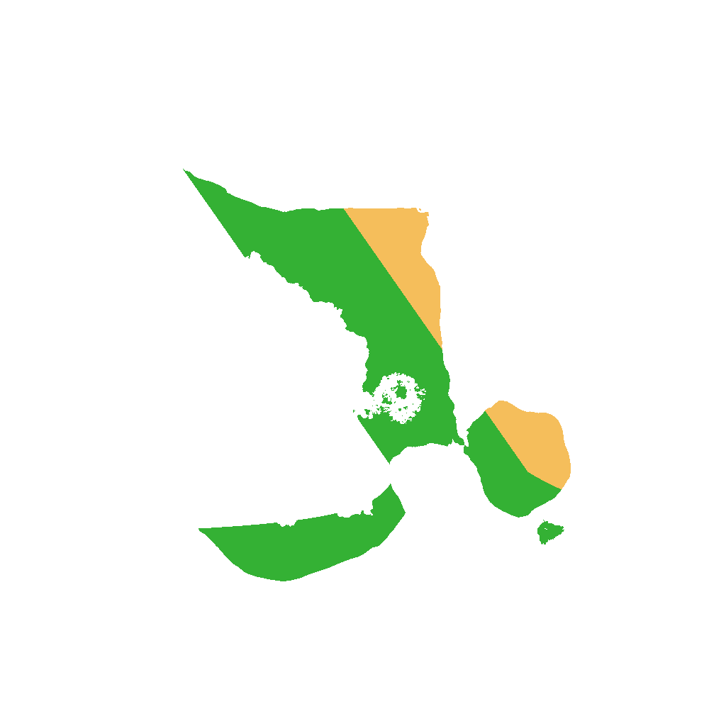 Biome Rust Map: Procedural Map, Size: 1500, Seed: 15551